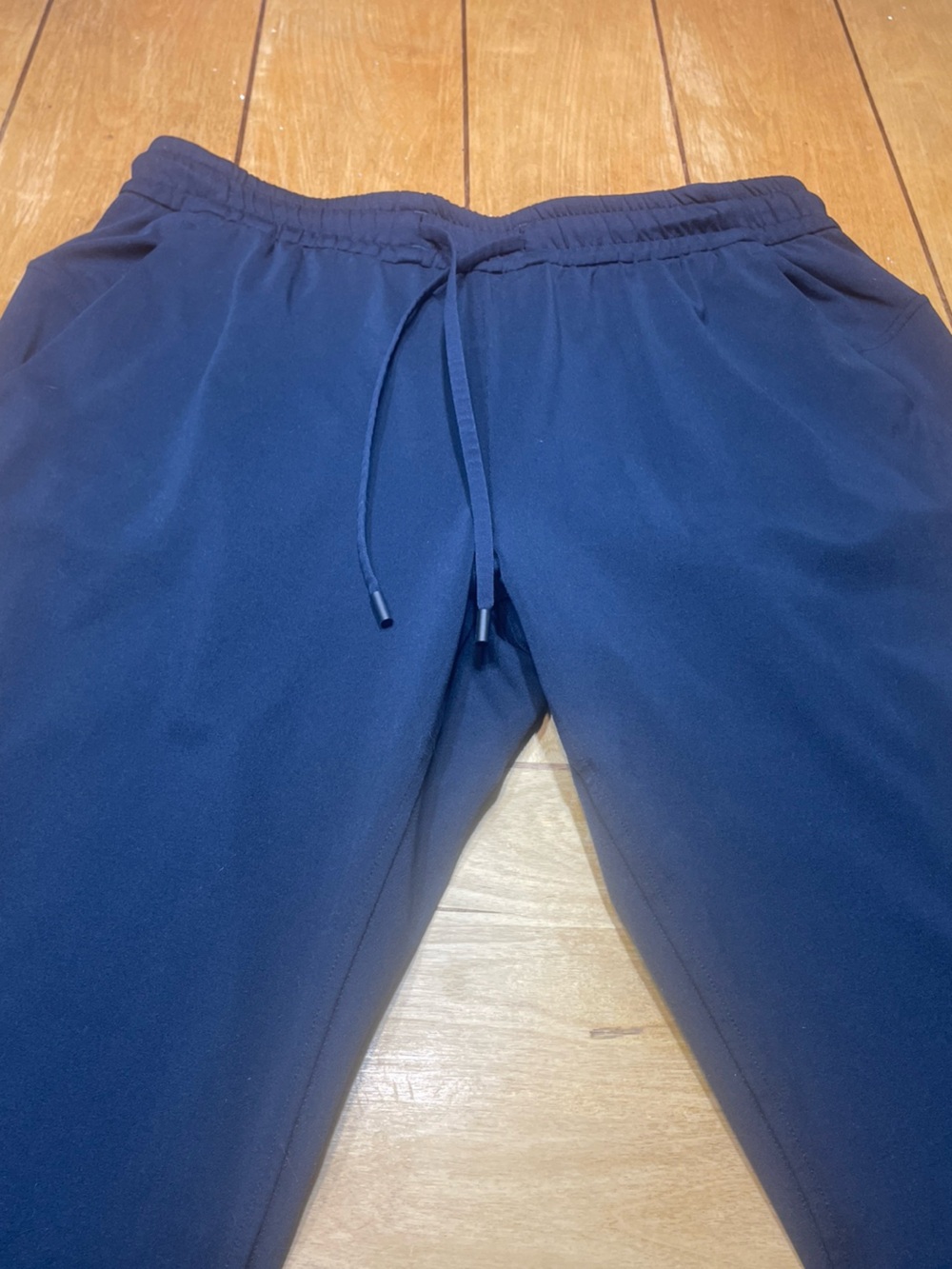 Lululemon High Rise Jogger Pants True Navy Blue Yoga Sweatpants Size 8